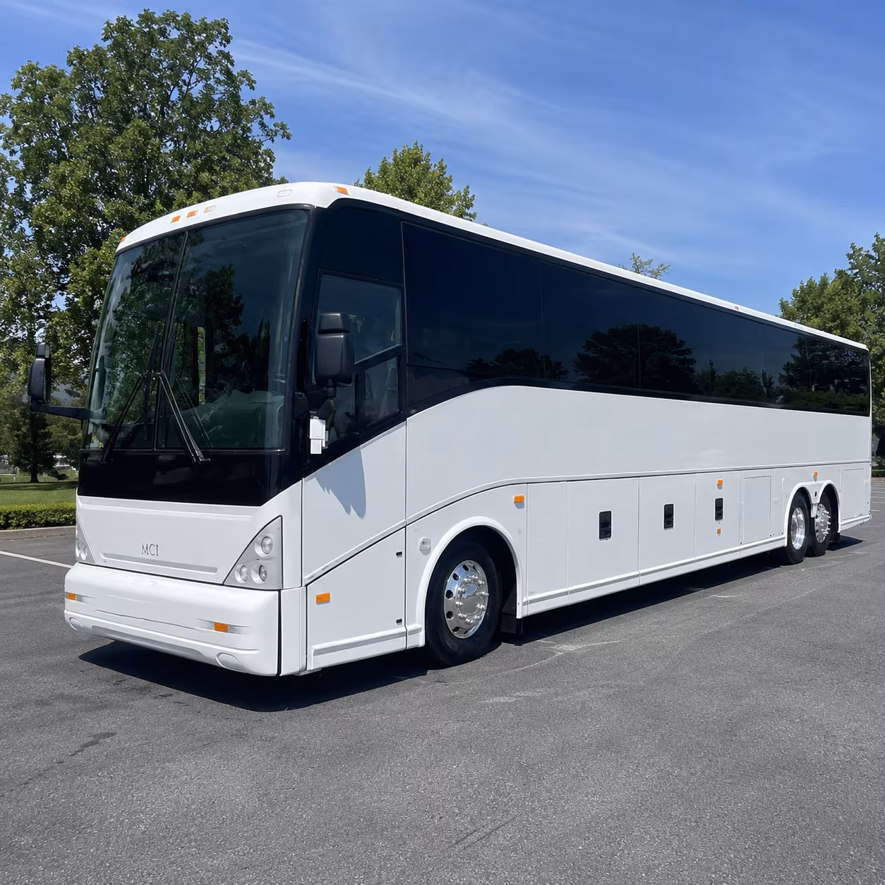 daly city charter bus services exterior